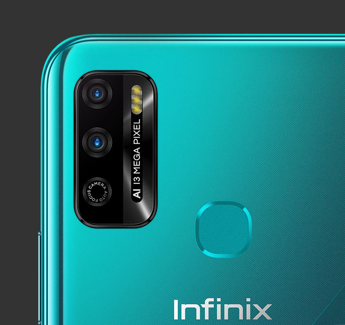 Infinix Smart 4 Back camera - Ocean Wave