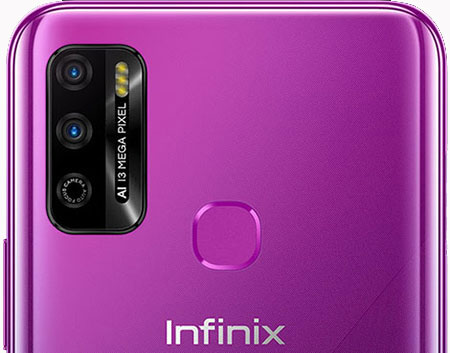 13MP AI dual rear camera - Infinix Smart 4 